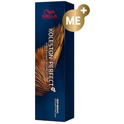 Wella 8/7 Koleston Perfect Me+ Краска для волос 60 мл 8/7 Коричневый — фото 2