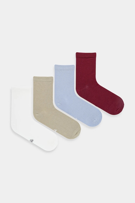 

Детские носки 4 пары United Colors Of Benetton, бордовый