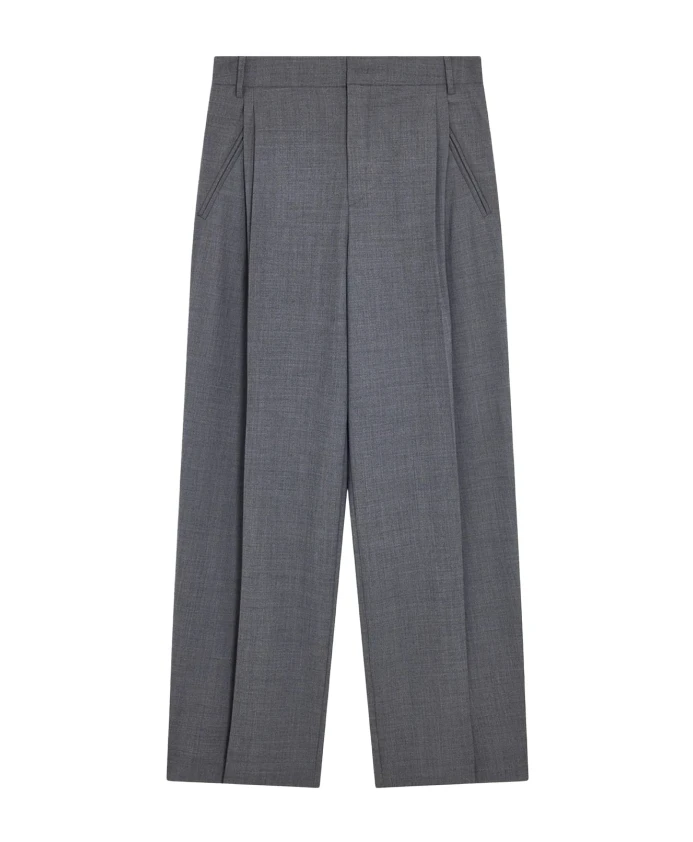 

Широкие брюки Semicouture, серый