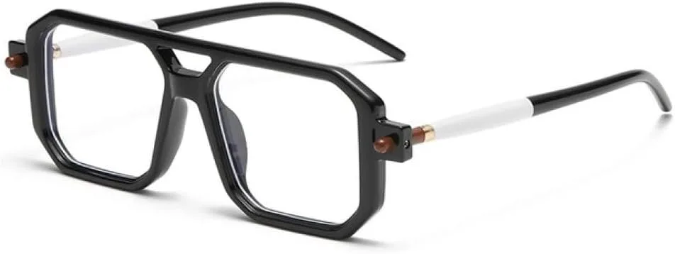 

Модные солнцезащитные очки MUTYNE для мужчин и женщин, трендовые, роскошные, в стиле панк, винтажные, с прозрачными линзами и защитой от УФ-излучения UV400, C27