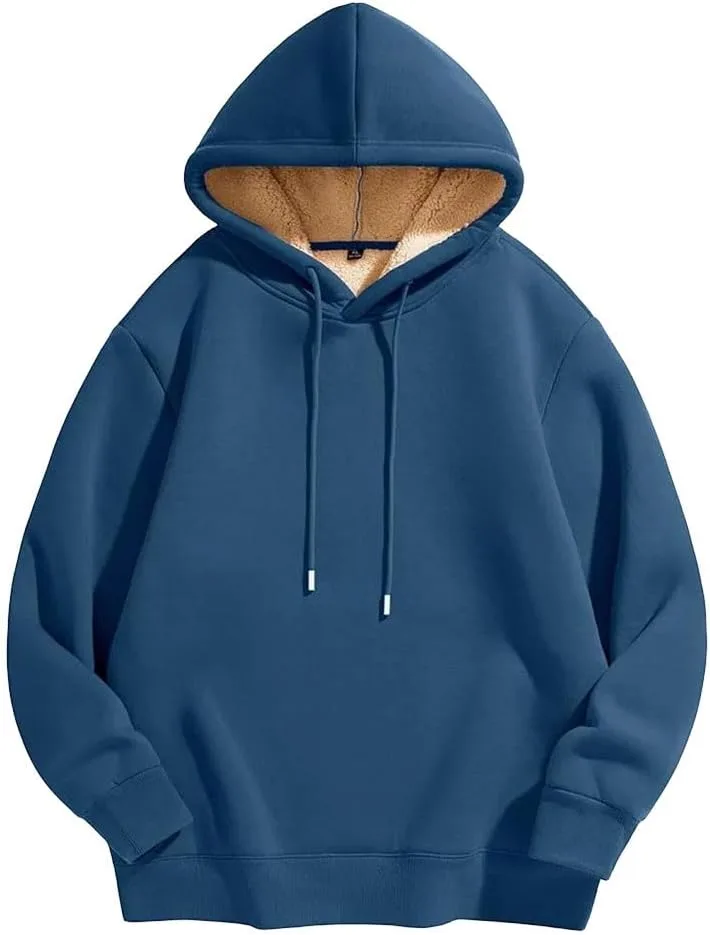 

Мужской утепленный флисовый худи