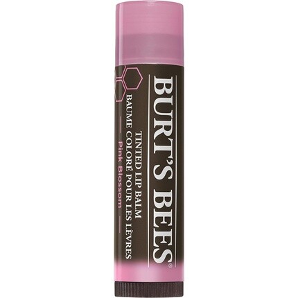 100% натуральный увлажняющий тонированный бальзам для губ Pink Blossom, Burt'S Bees — фото 3
