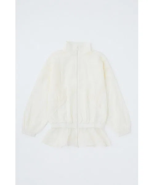Куртка Santiago Woven Tracktop из нейлона Adidas Originals айвори