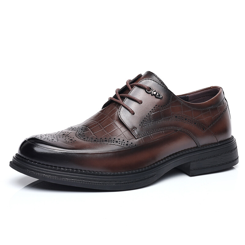 Туфли мужские Men"s Casual Men Low-Top Modengpan, черный