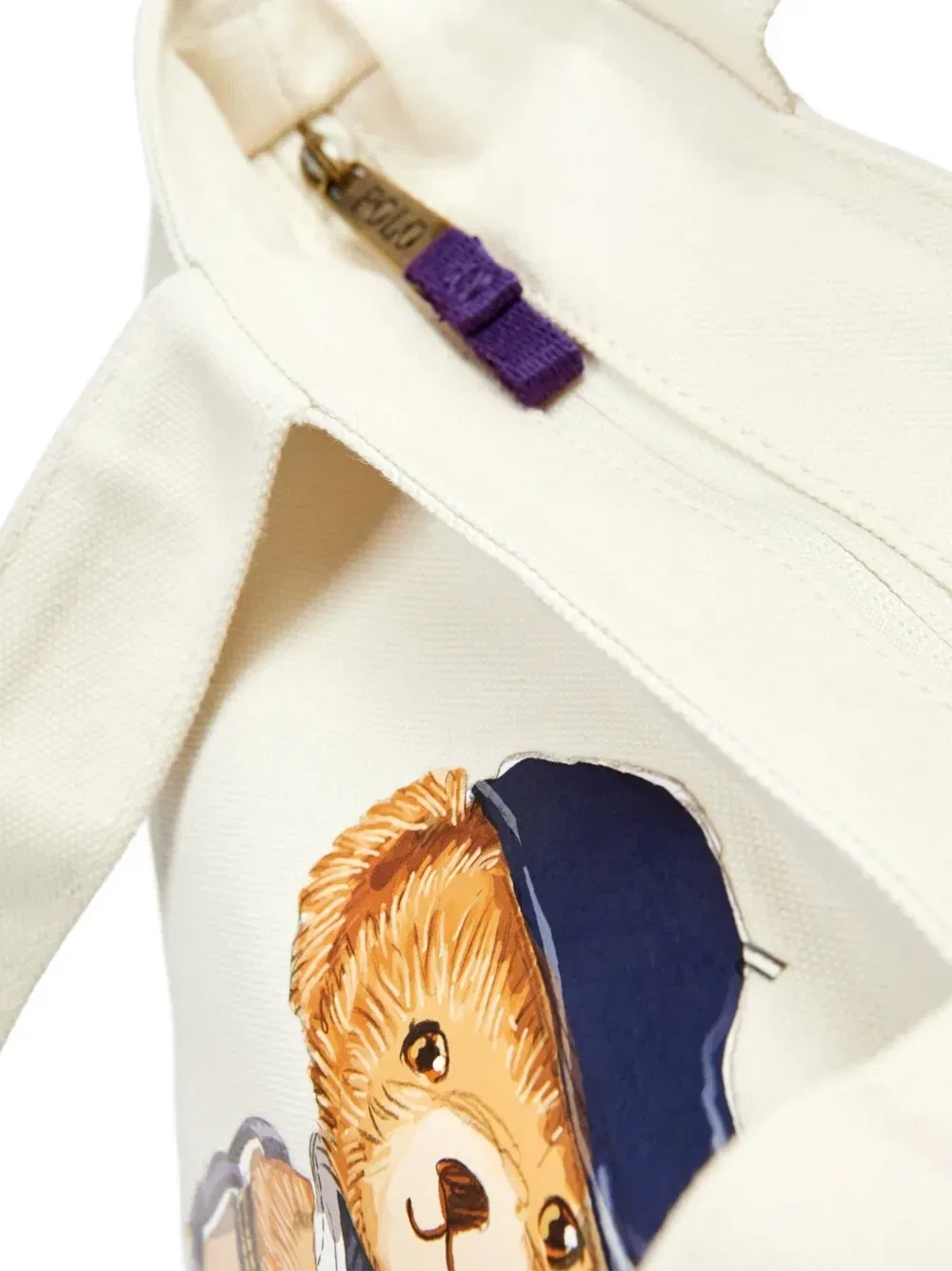 Сумка через плечо Polo Ralph Lauren Kids Polo Bear, бежевый — фото 3
