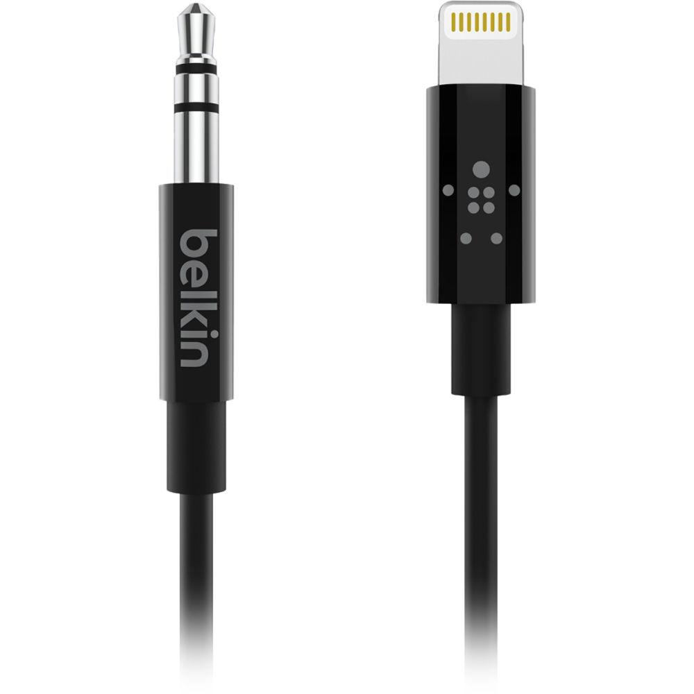 

Belkin 3.5mm Audio to Lightning Cable (6', Black)