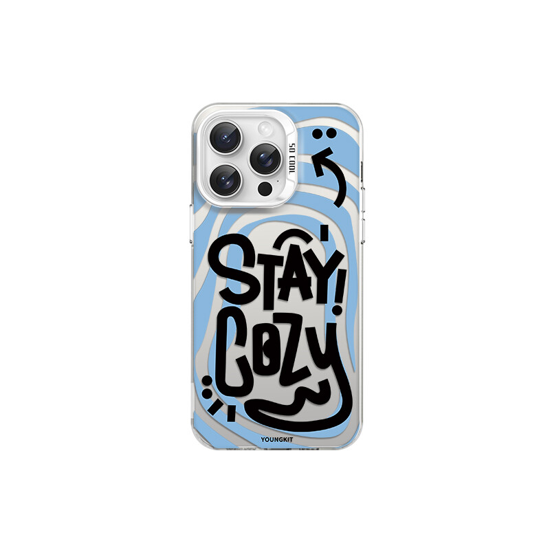 

Чехол для телефона с камнями Stones, Color silver black - DWSTSCY180