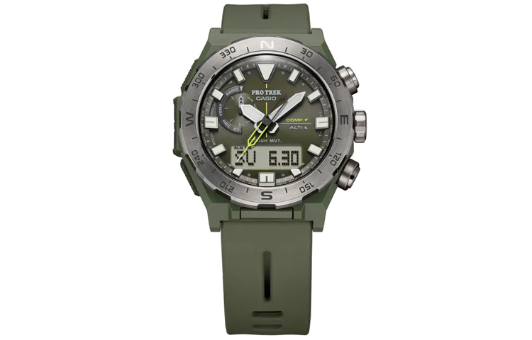 

Мужские часы PRO TREK Green CASIO
