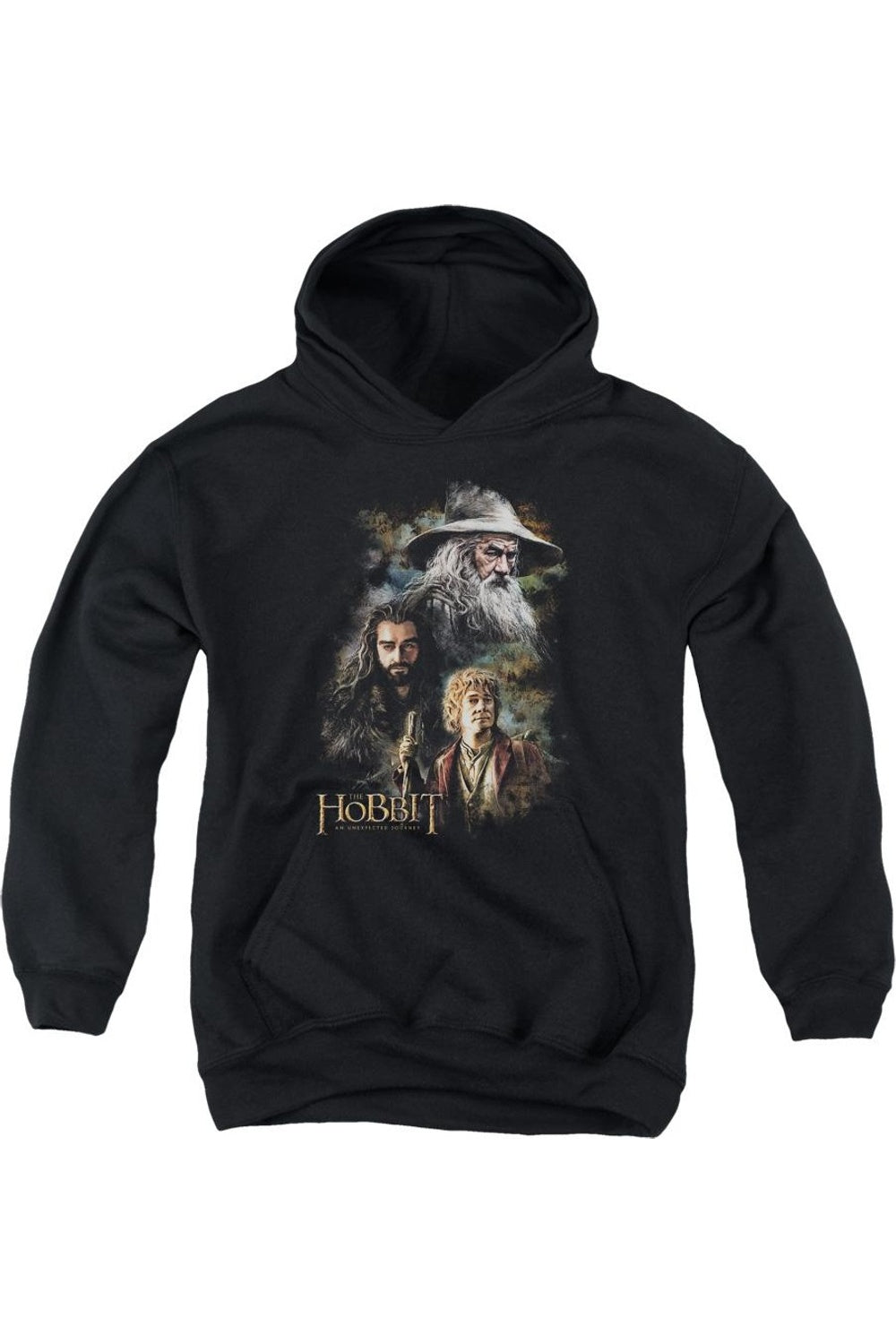 

Толстовка с капюшоном The Hobbit Painting Youth Gildan, черный