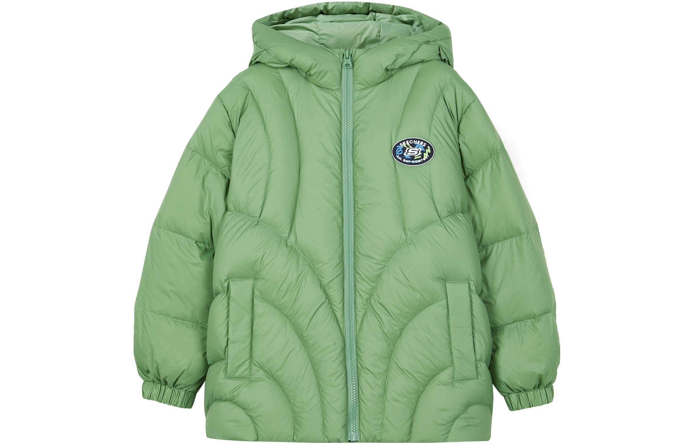 

Детская утепленная куртка Skechers, Темно-зеленый