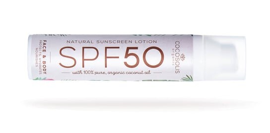 

Натуральный солнцезащитный лосьон-бальзам Cocosolis SPF50