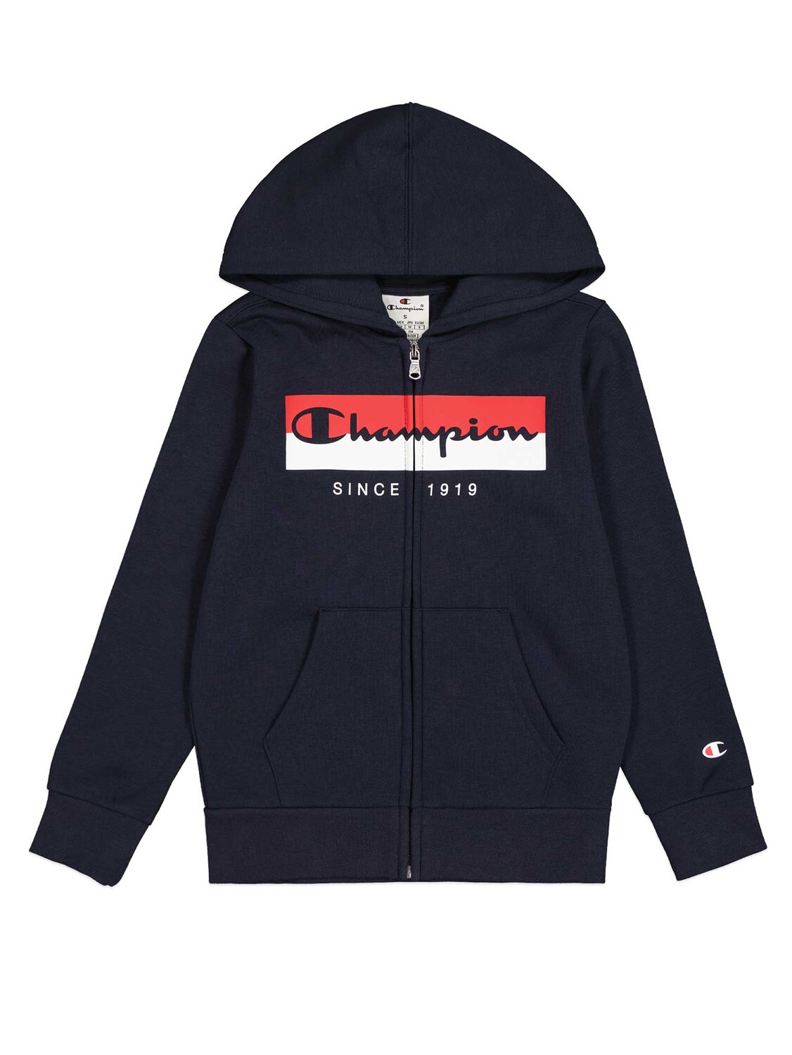 

Толстовка Champion Hooded Full Zip Sweatshirt, синий