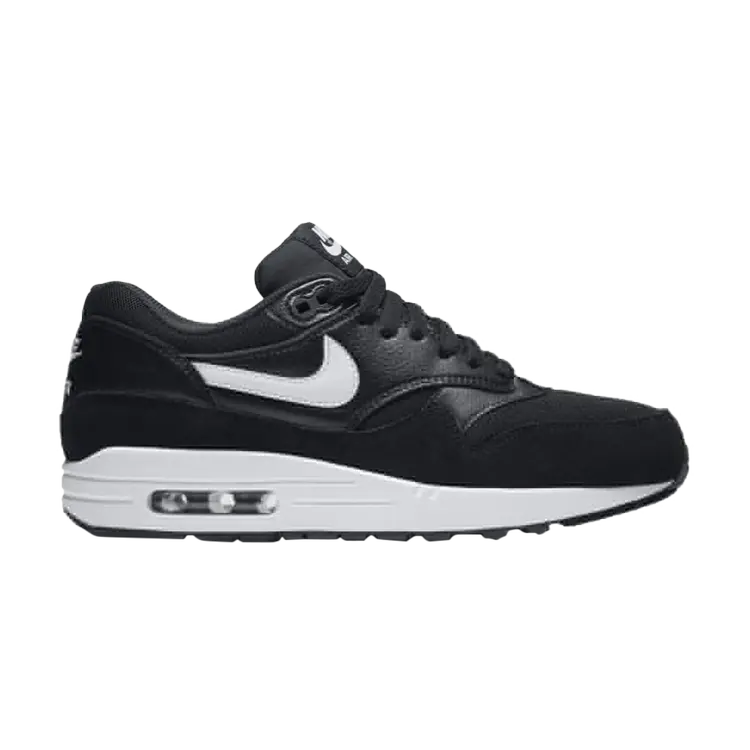 Кроссовки Nike Wmns Air Max 1 Essential 'Black White', черный