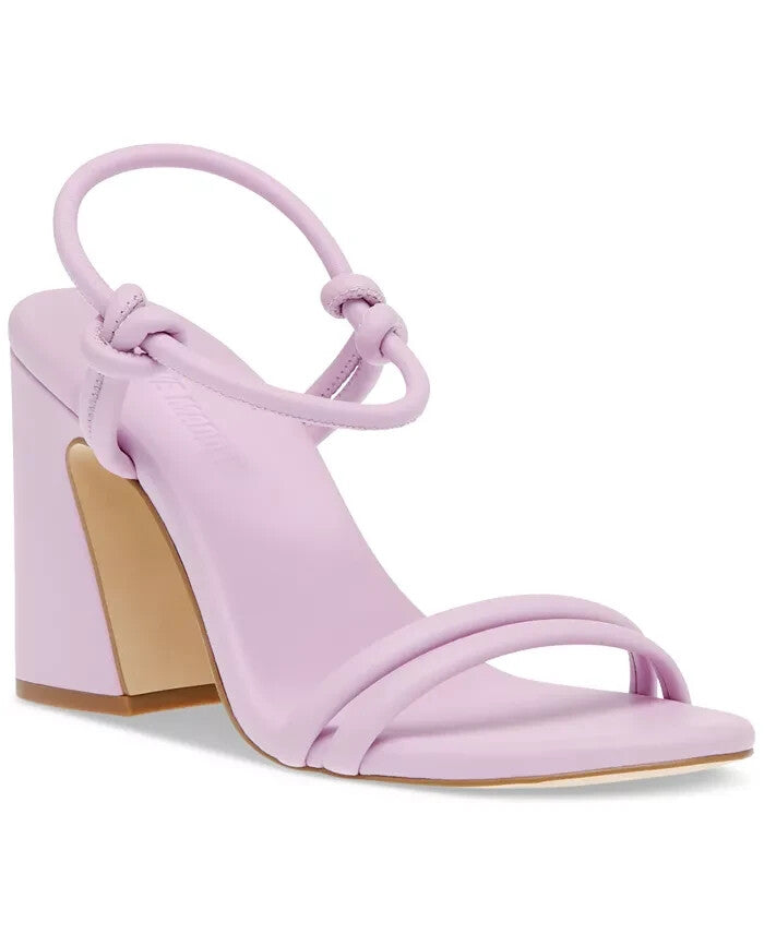 Женские босоножки Steve Madden Harrlow на блочном каблуке с узлом, размер US 8, ZPO3047, фиолетовый — фото 2