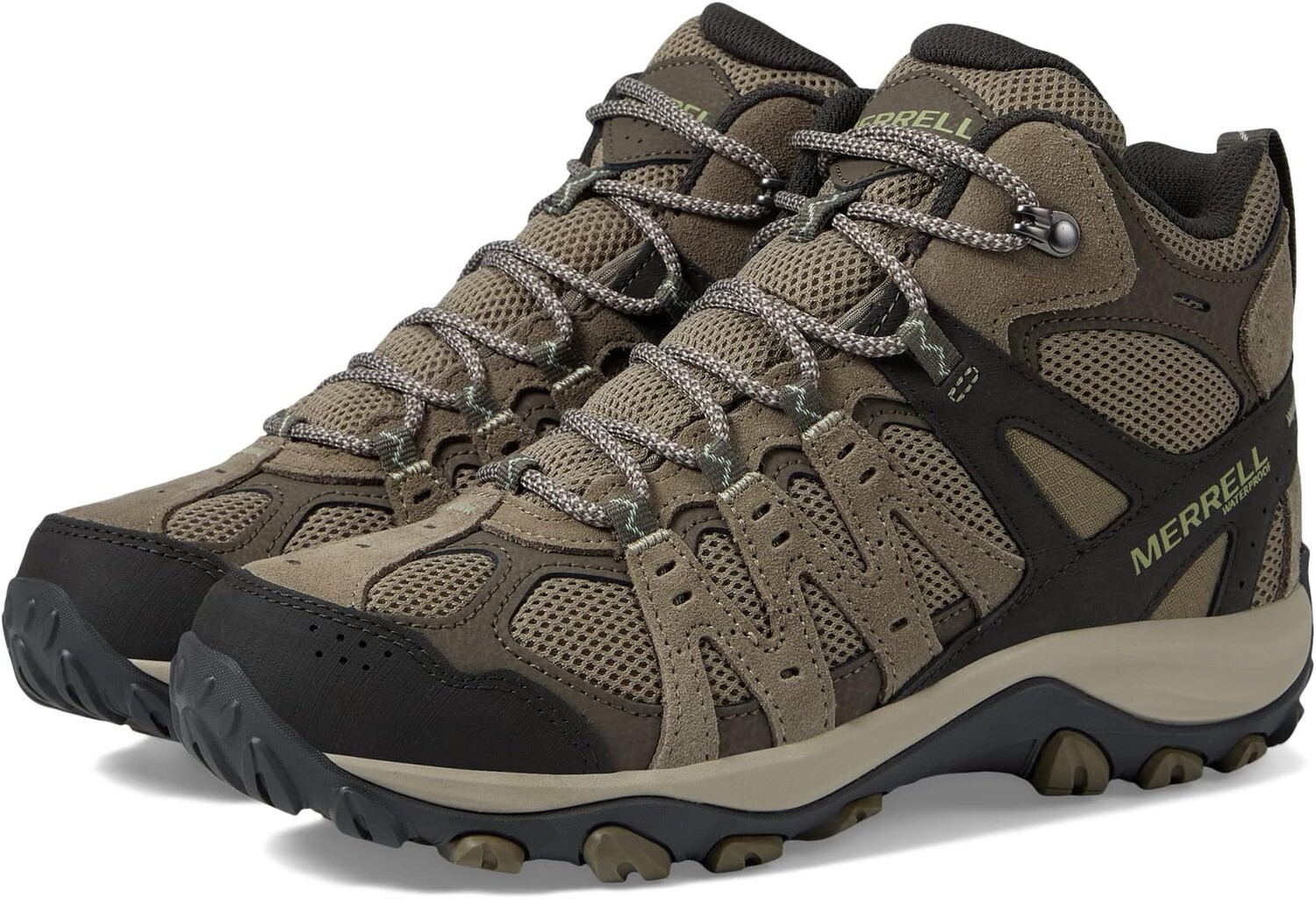 

Походная обувь Accentor 3 Mid Wp Merrell, цвет Brindle