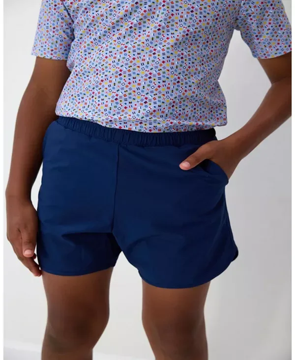 Супершорты для корта Courtside Kids, Navy — фото 4