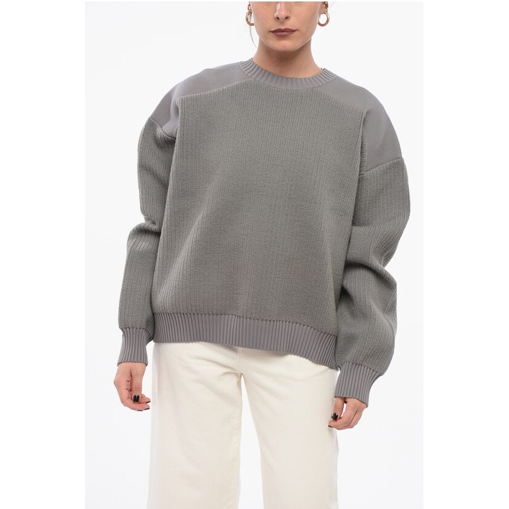 

Шерстяной свитер UTILITY с круглым вырезом Y-3, Gray