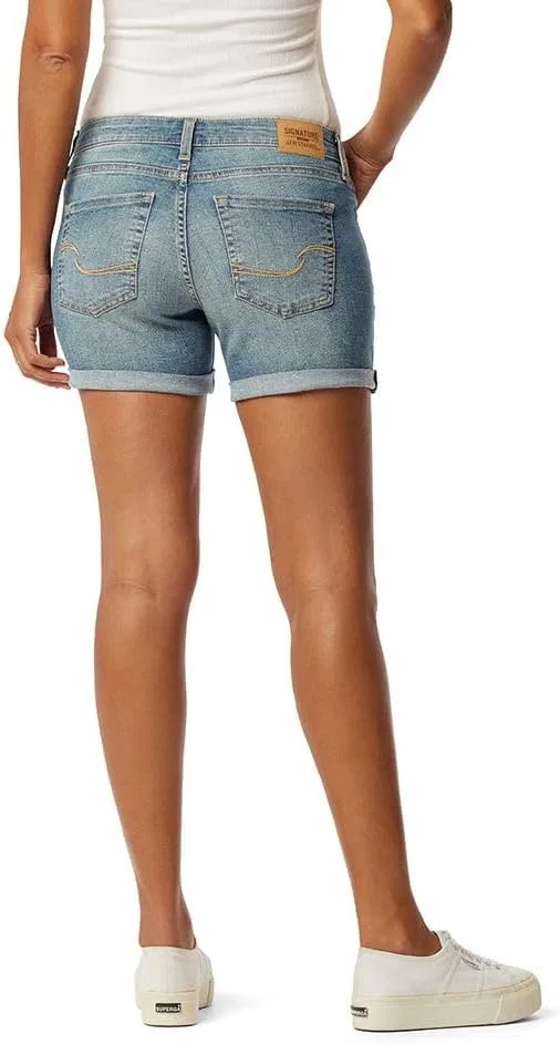 Шорты джинсовые Levi Strauss Signature Gold, Blue Ice — фото 2