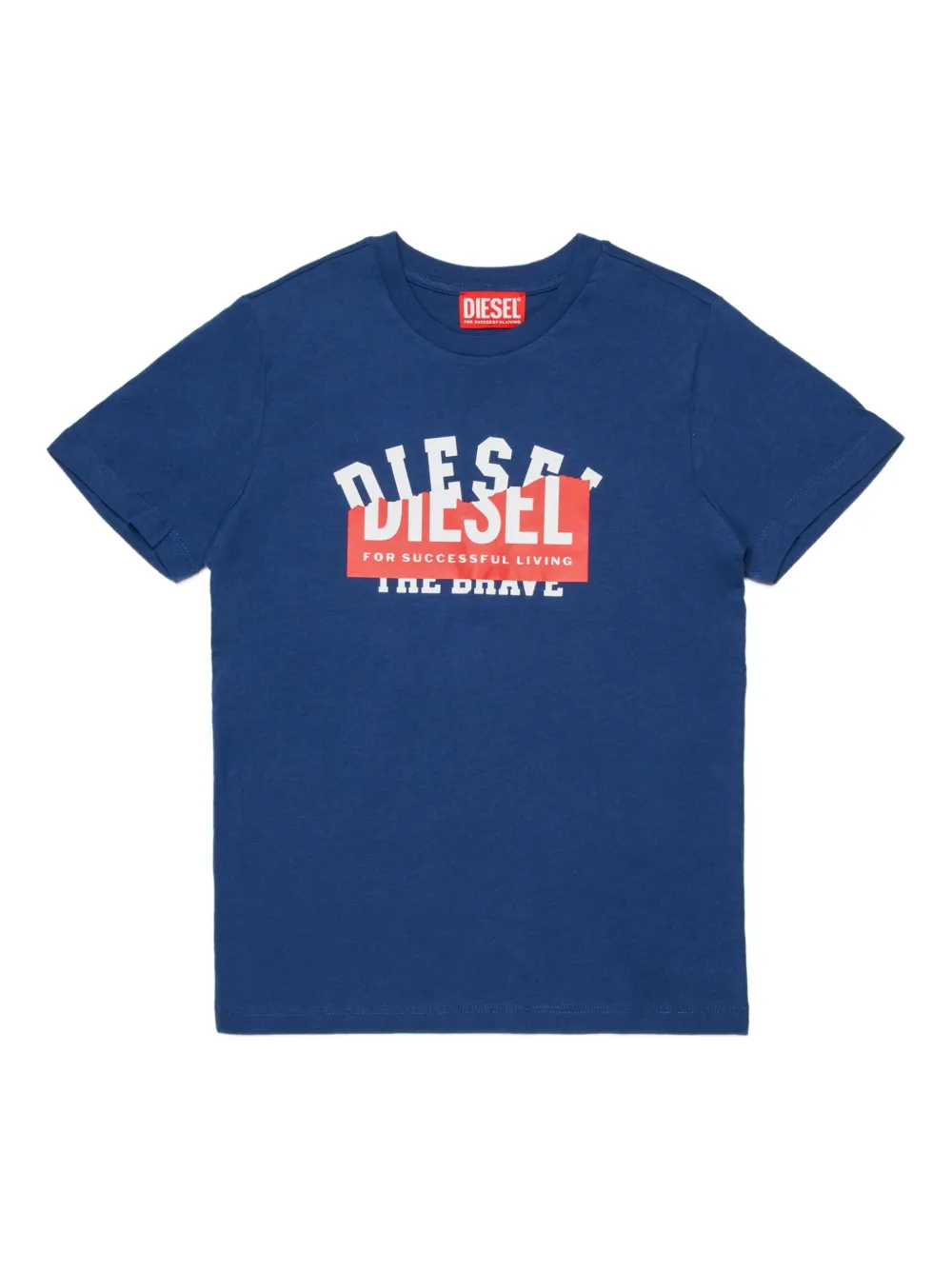 

Футболка с логотипом Diesel Kids, синий