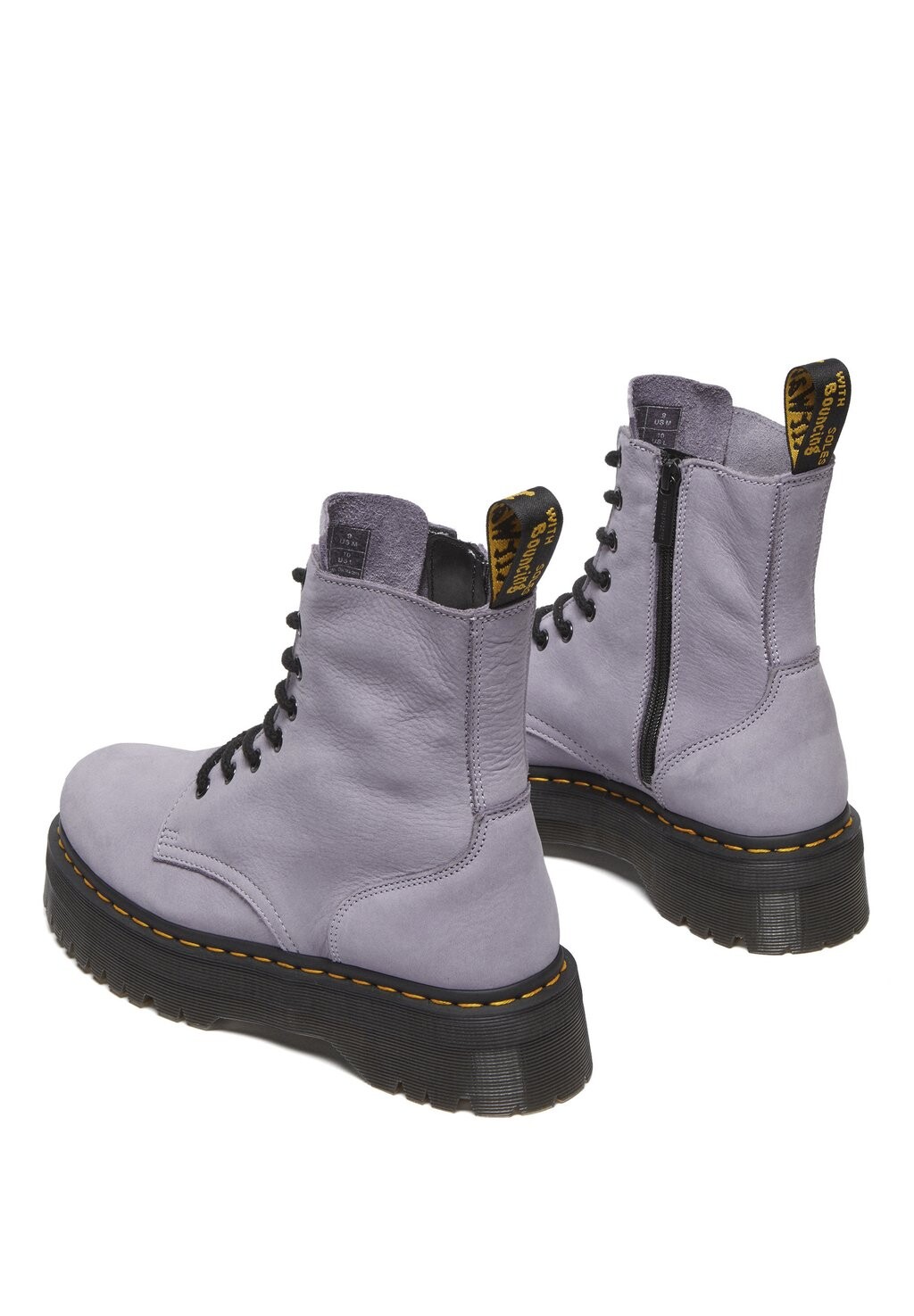

Ботильоны на платформе Dr. Martens, фиолетовый