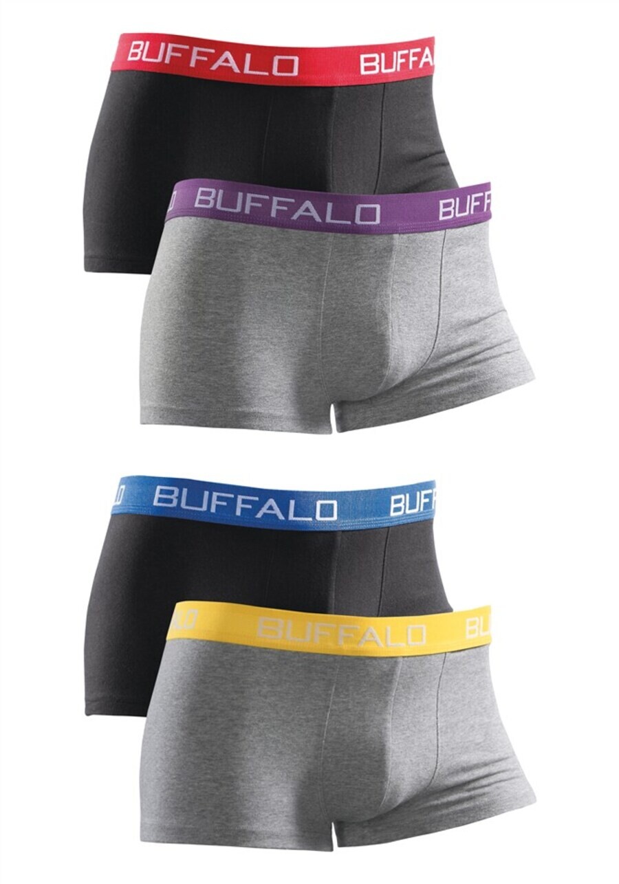 

Боксеры BUFFALO Boxer shorts, пятнистый серый/черный