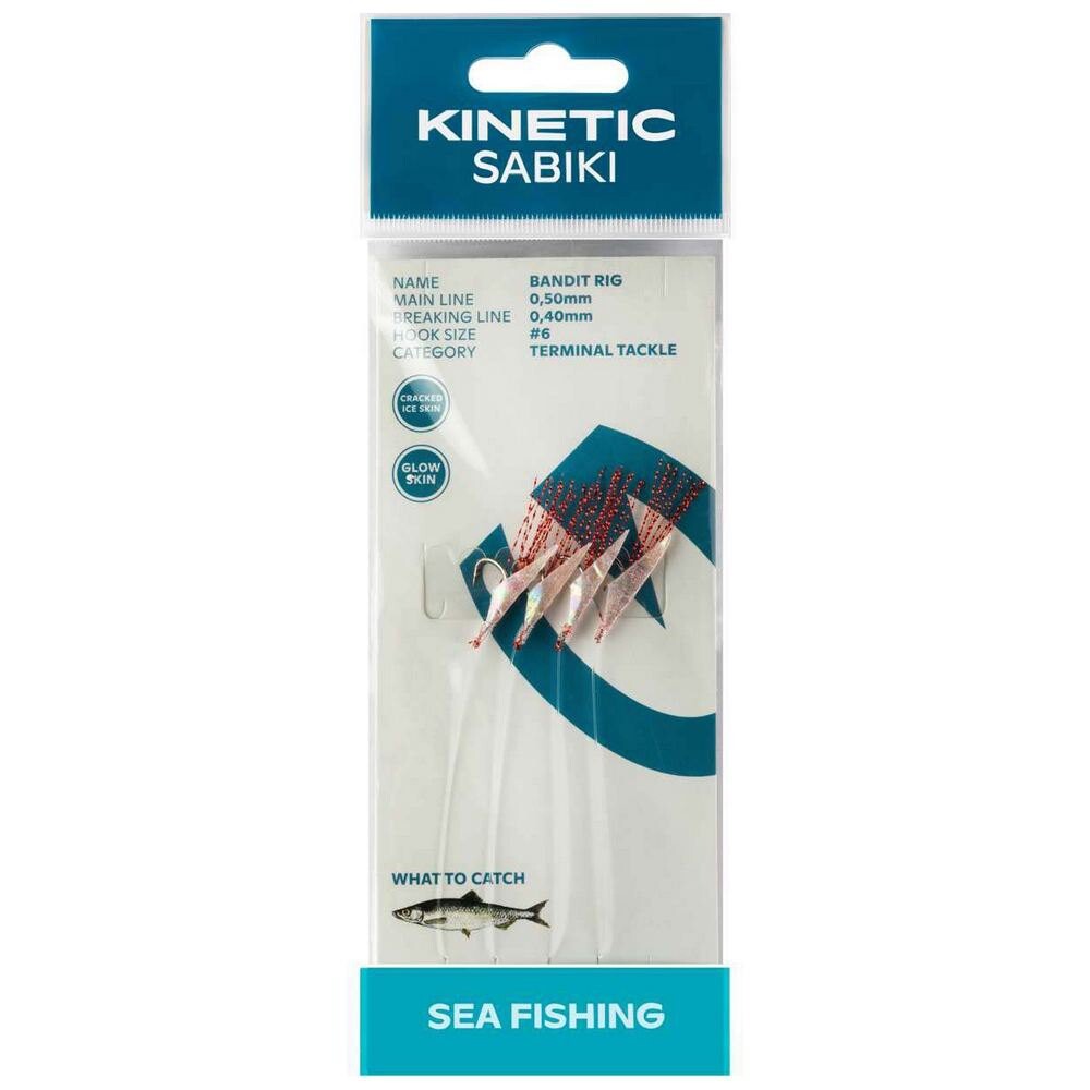 

Оснастки Kinetic Sabiki Bandit, прозрачный