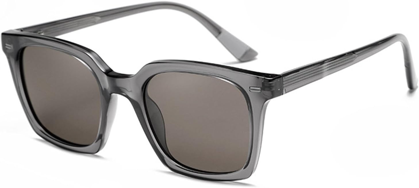 

Женские поляризованные солнцезащитные очки TR90 с квадратной оправой, линзы TAC с защитой от УФ-излучения UV400, модные солнцезащитные очки большого размера для вождения Bubmari, F