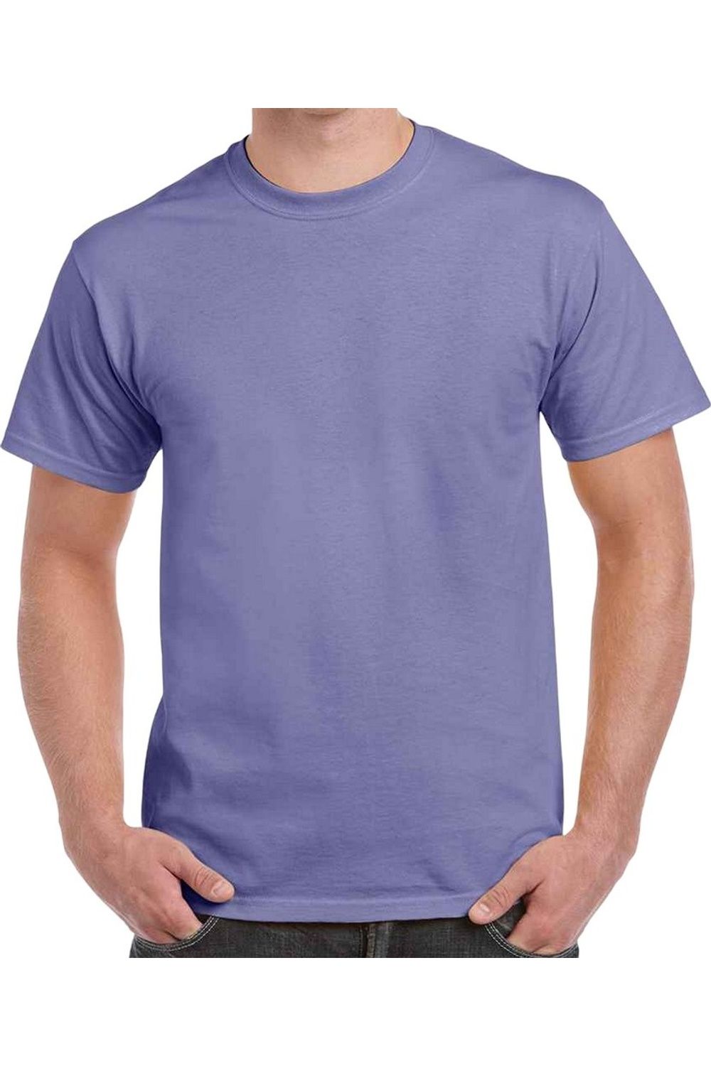 

Футболка мужская Gildan Heavy Cotton, фиолетовый