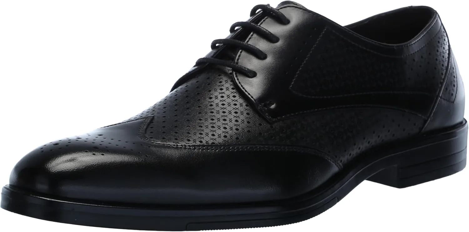 Мужские оксфордские туфли Stacy Adams Asher Wingtip Lace, черный