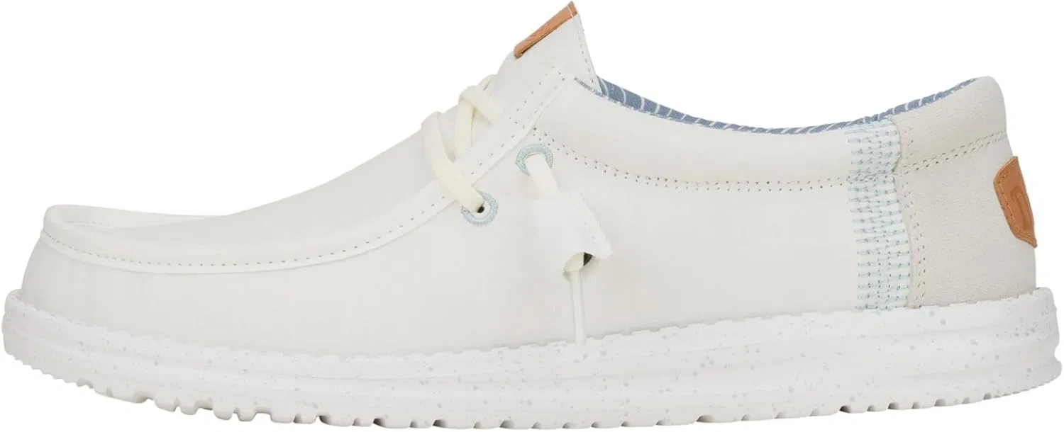 Мужские слипоны Heydude Wally Elevated Basics в стиле мокасин, White