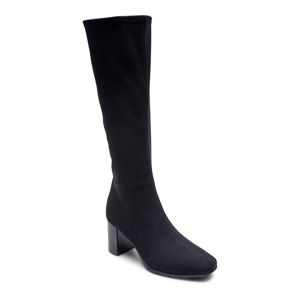 Женские сапоги до колена Aerosoles Micah, цвет Black Fabric