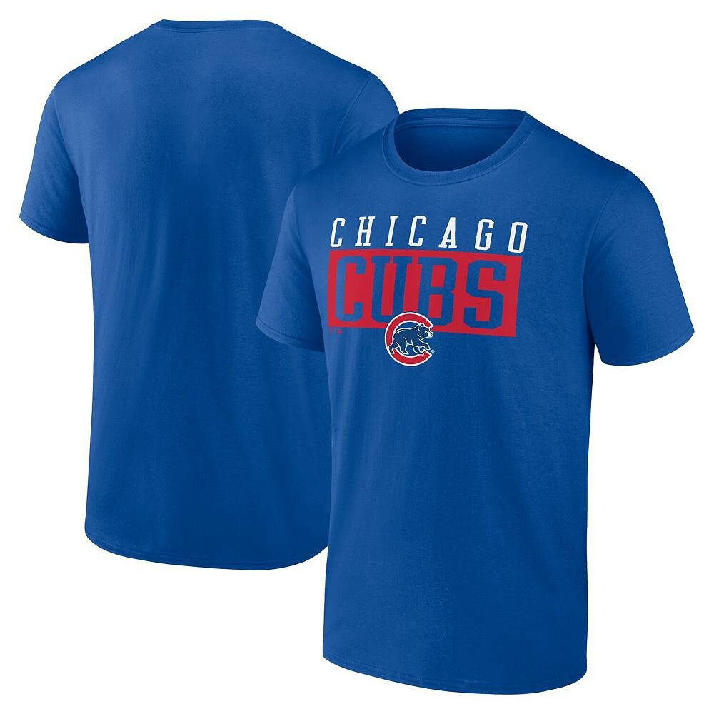 

Мужская футболка Fanatics Royal Chicago Cubs Hard To Beat Fanatics Brands - White Label, цвет Cub Blue