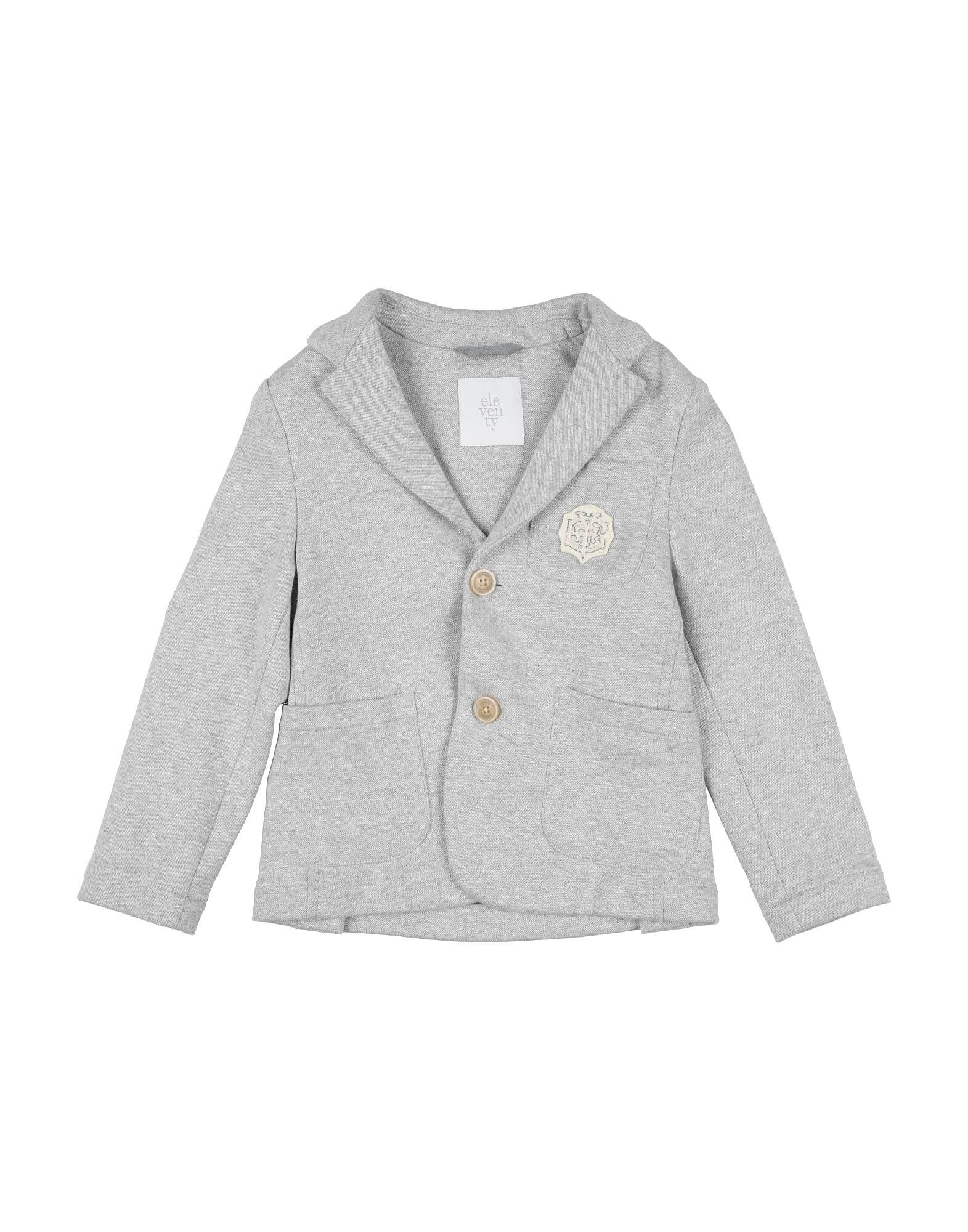 

Блейзер для мальчиков Eleventy, светло-серый