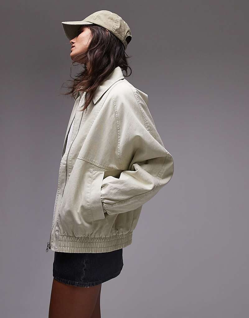 

Topshop – Бомбер Stone Acid Wash
