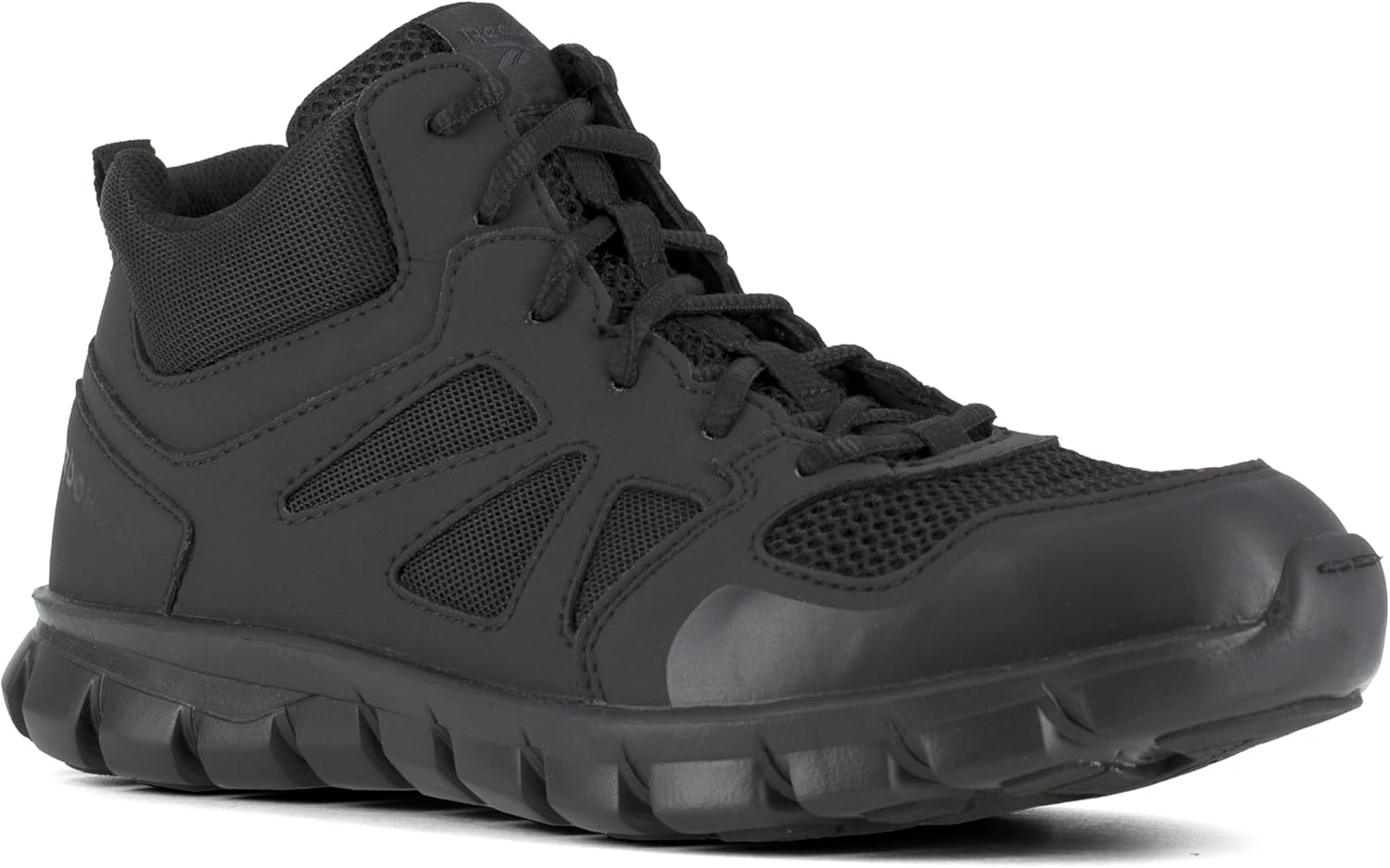 

Мужские рабочие/служебные ботинки Reebok Sublite Cushion Mid с мягким носком - черные