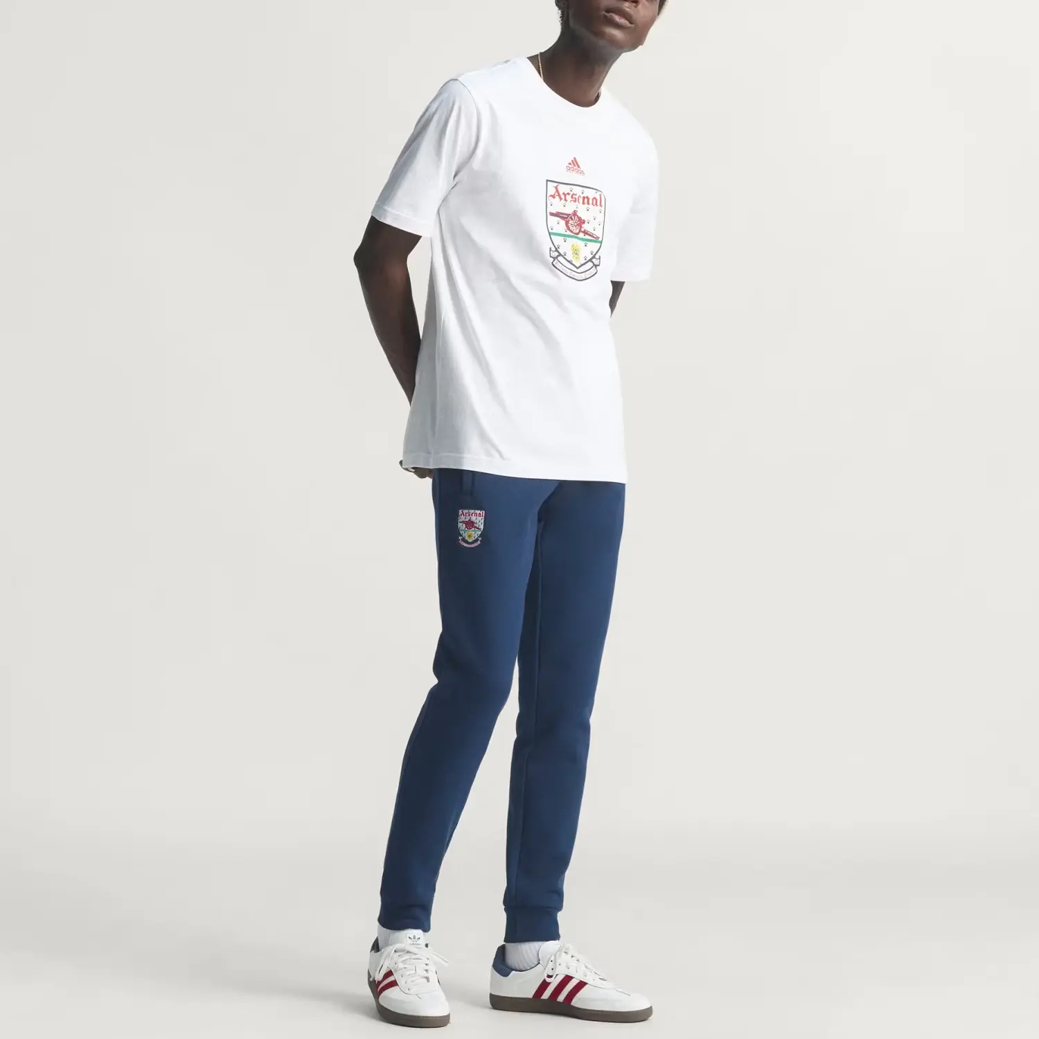 Футболка Arsenal FW25 мужская Adidas, белый — фото 4