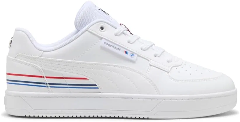 Мужские кроссовки PUMA BMW M Motorsport X Caven 2.0 на шнуровке, повседневные, белые