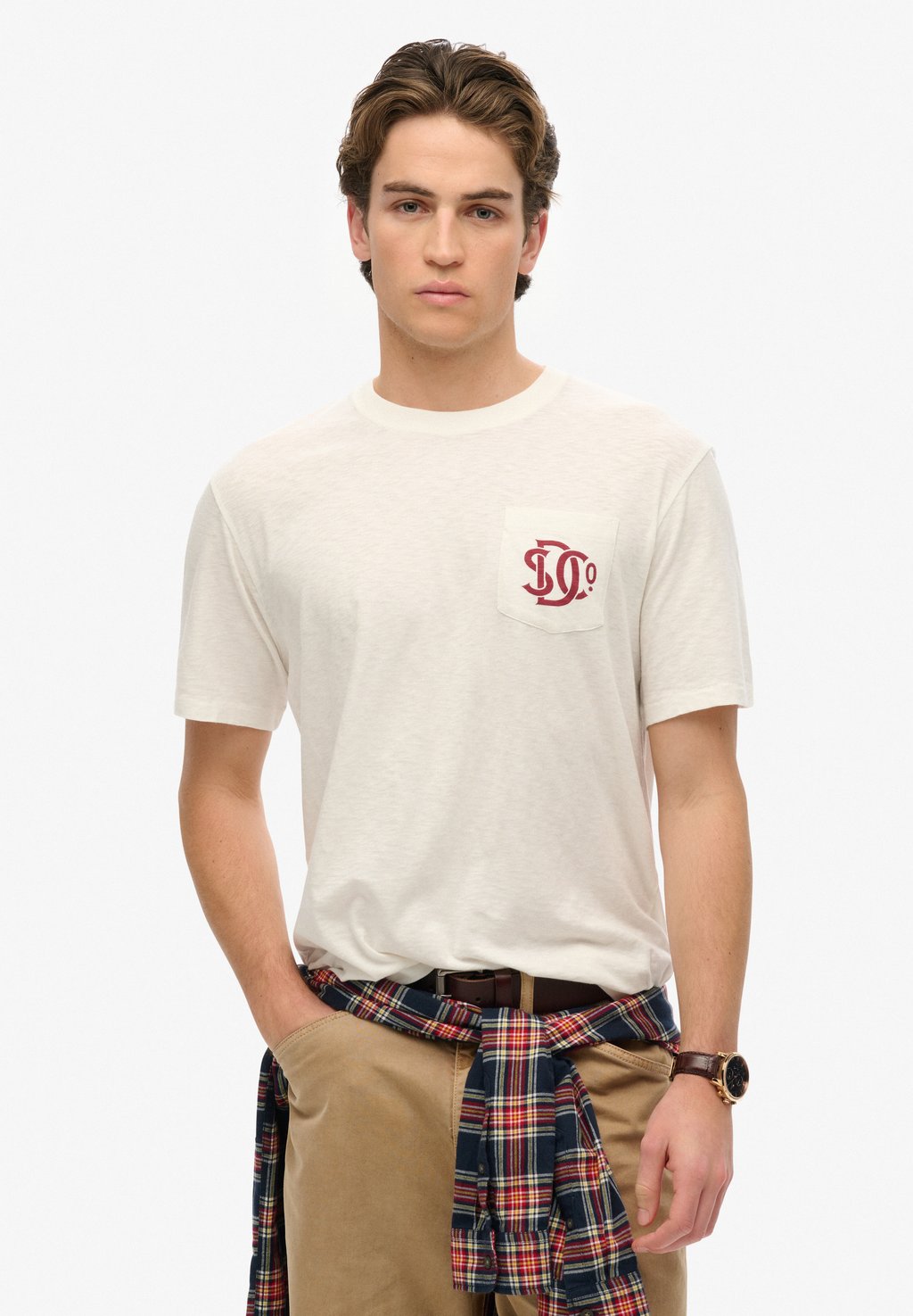 

Футболка с принтом THE MERCHANT STORE Superdry, белый