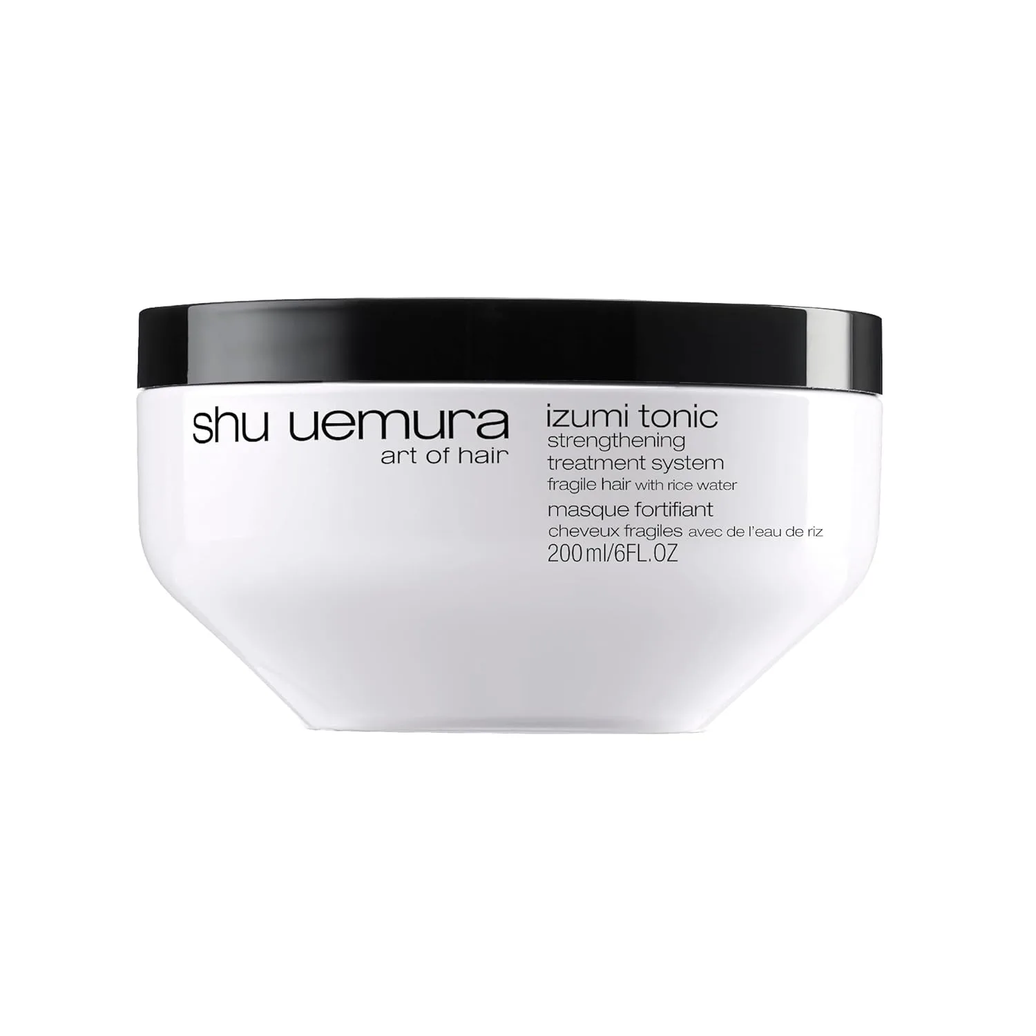 Shu Uemura art of hair Izumi Tonic укрепляющая и уплотняющая маска для волос с рисовой водой, питает и восстанавливает поврежденные волосы, разглаживает и придает блеск, 177 мл