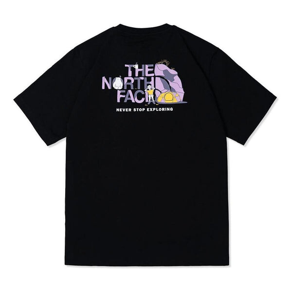 

Футболка relaxed t-shirt 'black' The North Face, черный