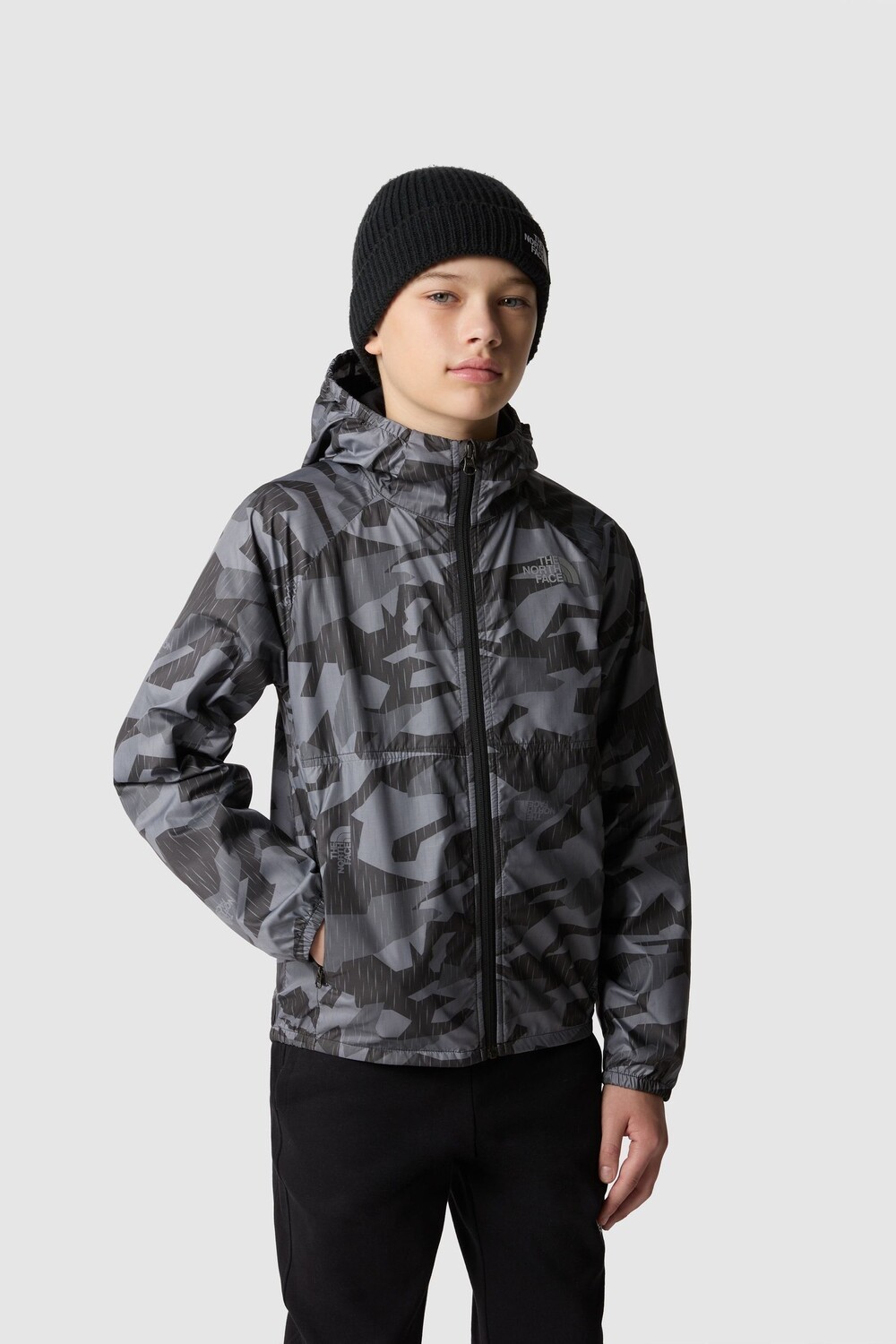 

Подростки никогда не перестают исследовать лифты The North Face, серый