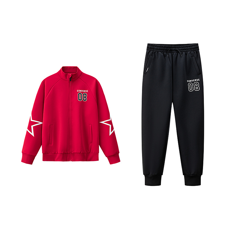 Детский спортивный комплект Casual Sportswear 2 Piece Set Converse, jet черный — фото 2
