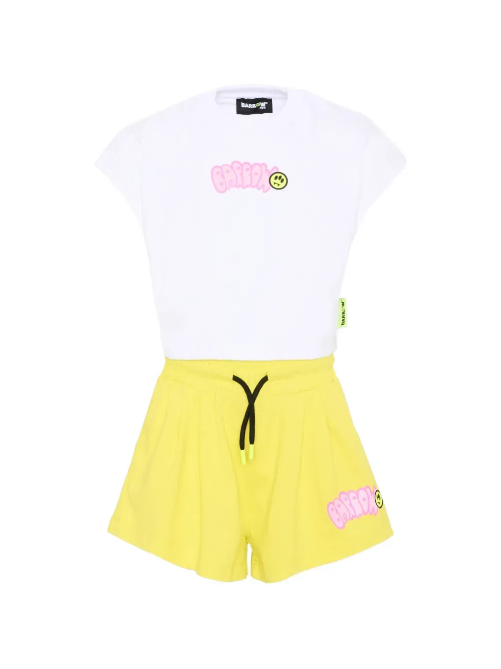Спортивный костюм с короткими штанинами Barrow Kids, белый