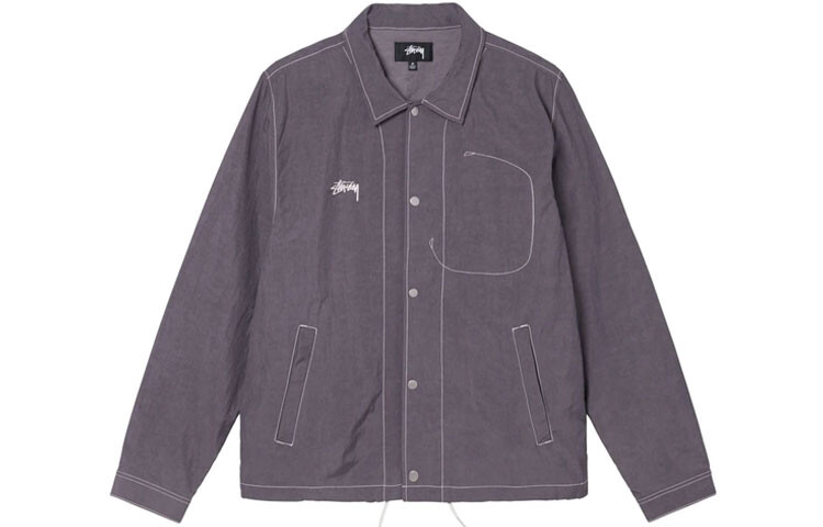 

Куртка-рубашка с вышитым логотипом Stüssy Stussy, зеленый