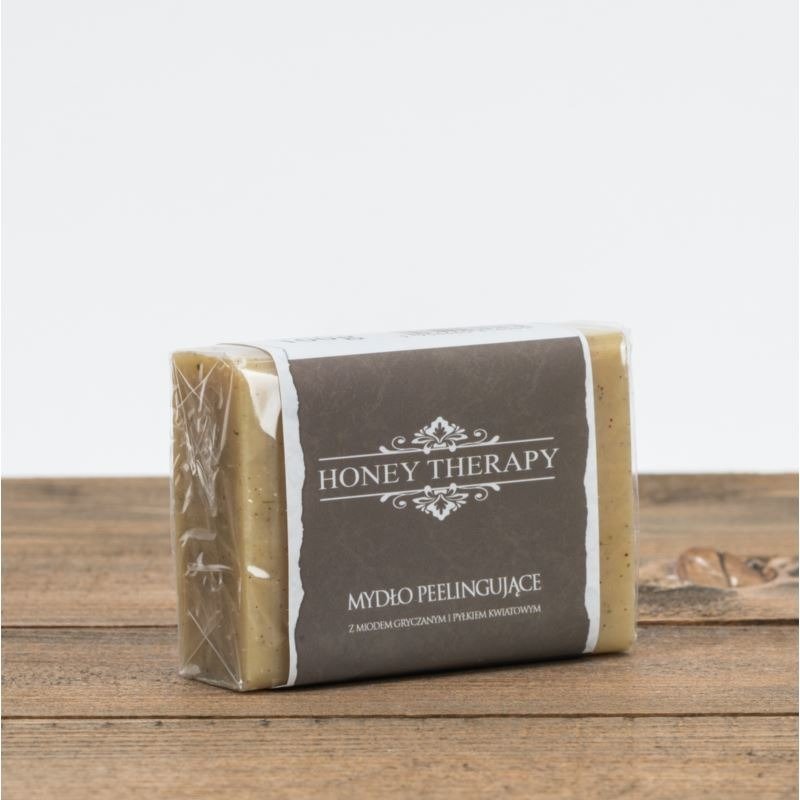

Honey Therapy, пилинг-мыло с пыльцой и кубиками меда, 100 г