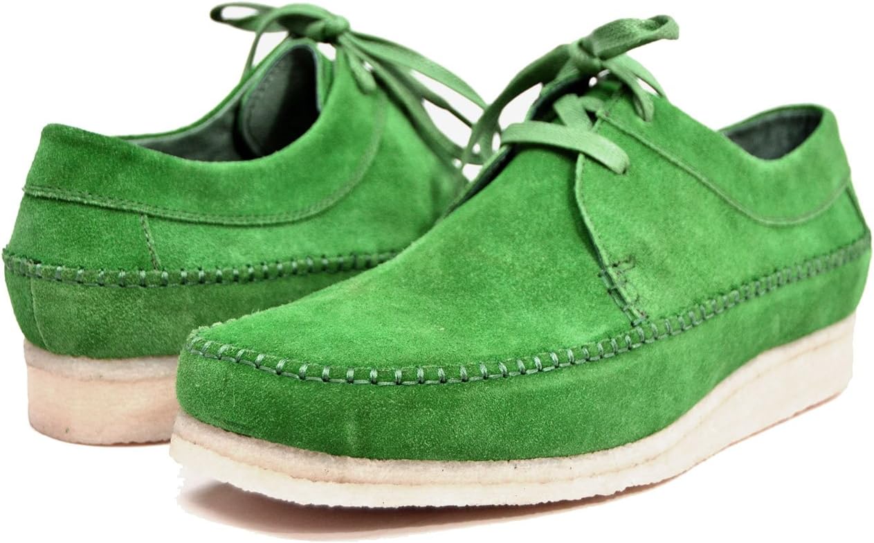 

Британская коллекция Somerset-Low Мужские замшевые туфли на шнуровке British Collection, зеленый
