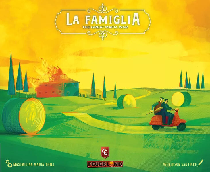 

Настольная игра Capstone La Famiglia: The Great Mafia War