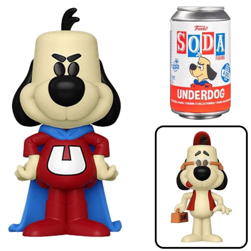 

Фигурка Funko Soda Underdog в виниловой банке Funko POP!