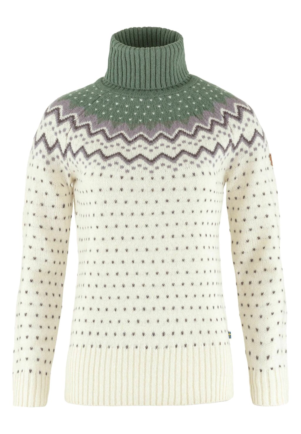 

Джемпер ÖVIK KNIT ROLLER NECK W Fjällräven, белый