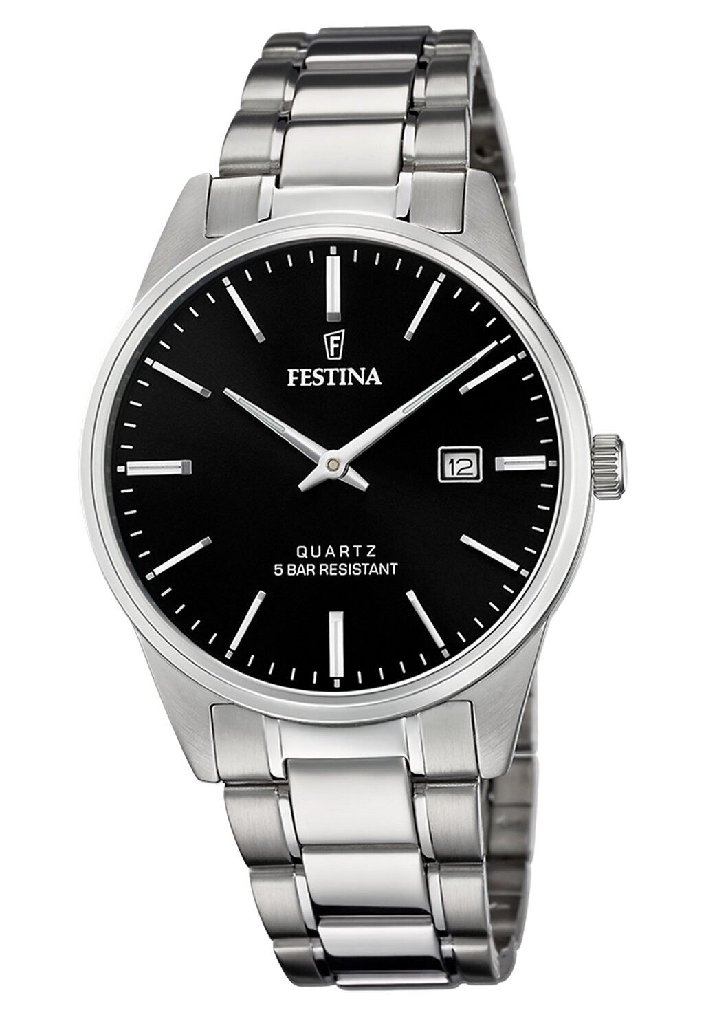 

Часы Festina, цвет schwarz silber